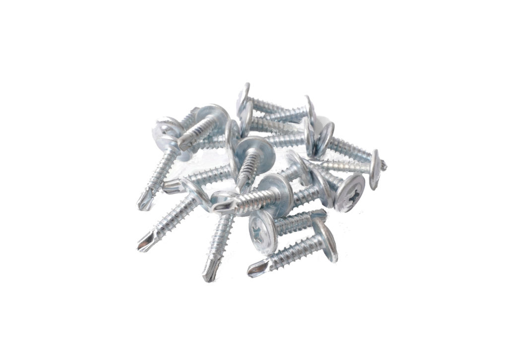 8 x 1/2 Self-Drilling Screws / Square / Modified Truss Head / Steel / Zinc - 5000 Piece Carton 8 x 1/2 Self-Drilling Screws / Square / Modified Truss Head / Steel / Zinc - 5000 Piece Carton